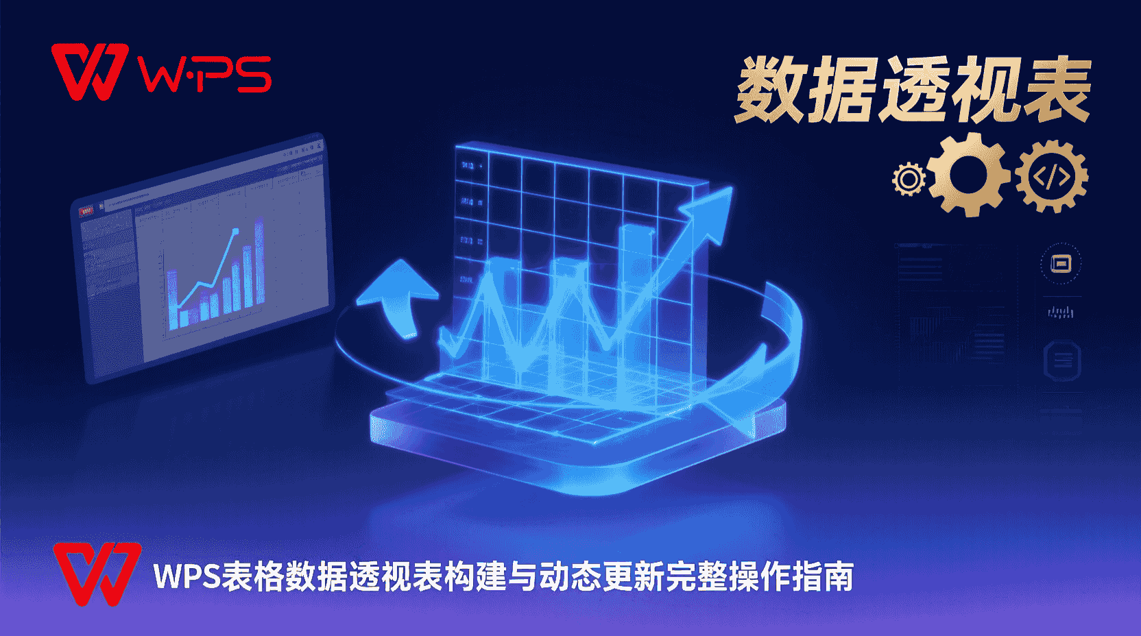 WPS数据透视表教程, WPS表格透视表动态更新, 如何创建WPS数据透视表, WPS透视表自动刷新数据源, WPS与Excel透视表对比, 透视表字段设置方法, WPS切片器使用, 数据透视表刷新失败解决, 多维数据汇总技巧, WPS表格报表优化